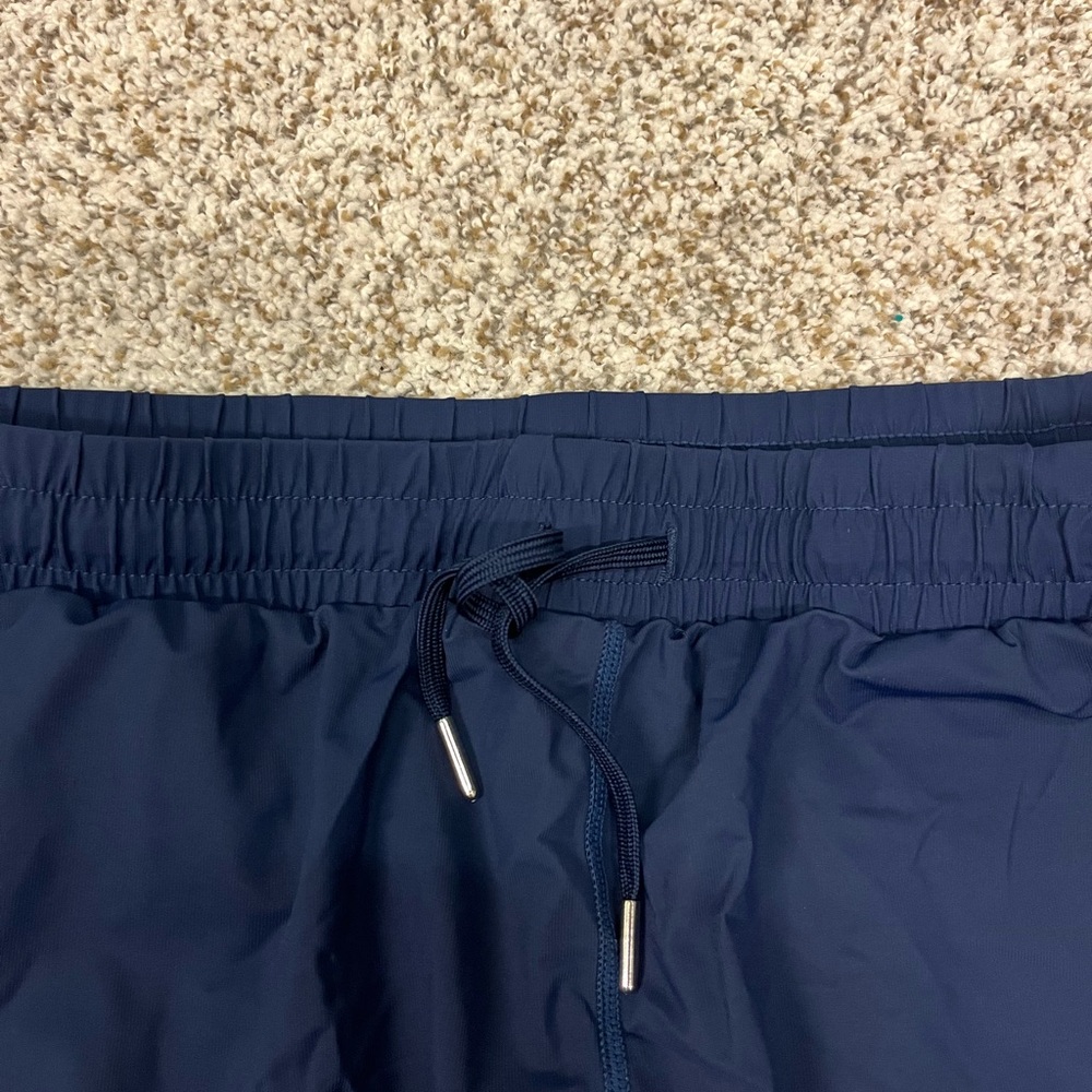 ZYIA Navy Everywhere Zipper Joggers Active Pants - Picture 5 of 8